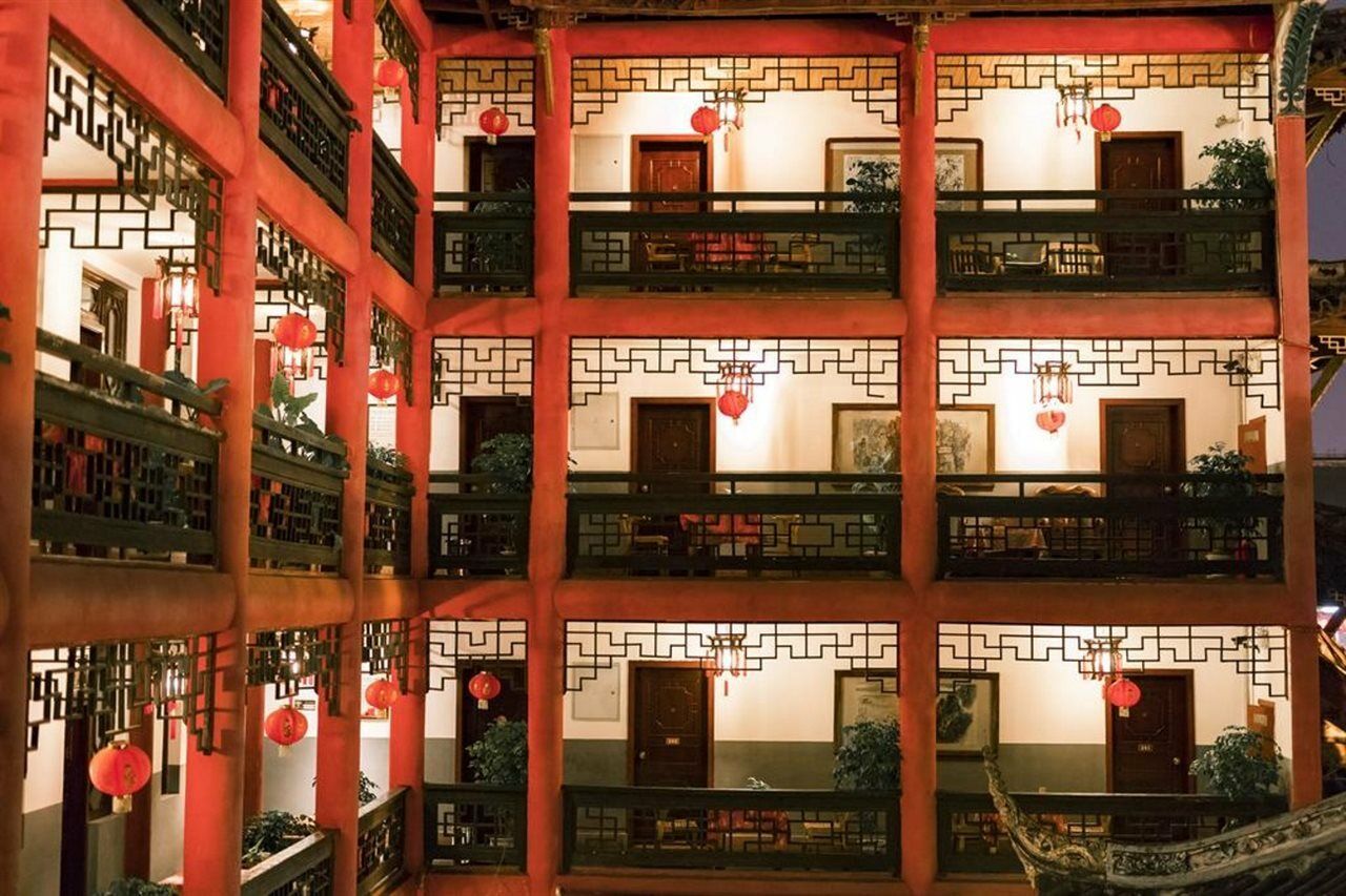 Chengdu Dreamstravelwenjuncourtyardhotel Екстериор снимка