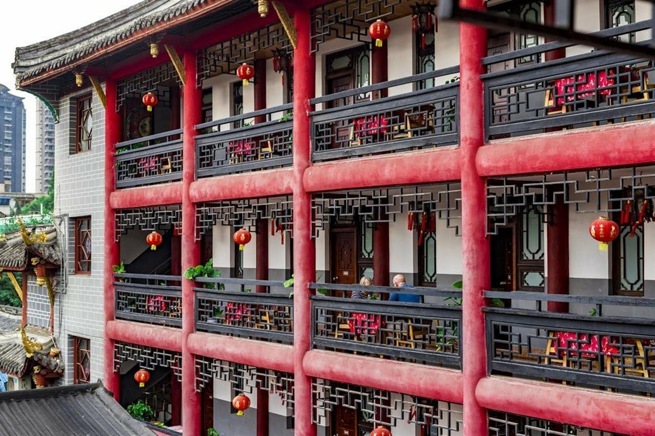 Chengdu Dreamstravelwenjuncourtyardhotel Екстериор снимка